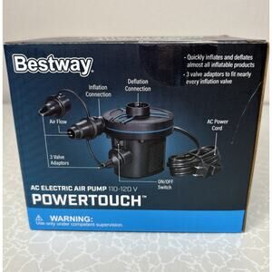 Bestway PowerTouch AC Electric Air Pump 110-120V | 680 L/Min High Air Flow